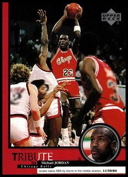 1 Michael Jordan (Rookie season 11-30-84)